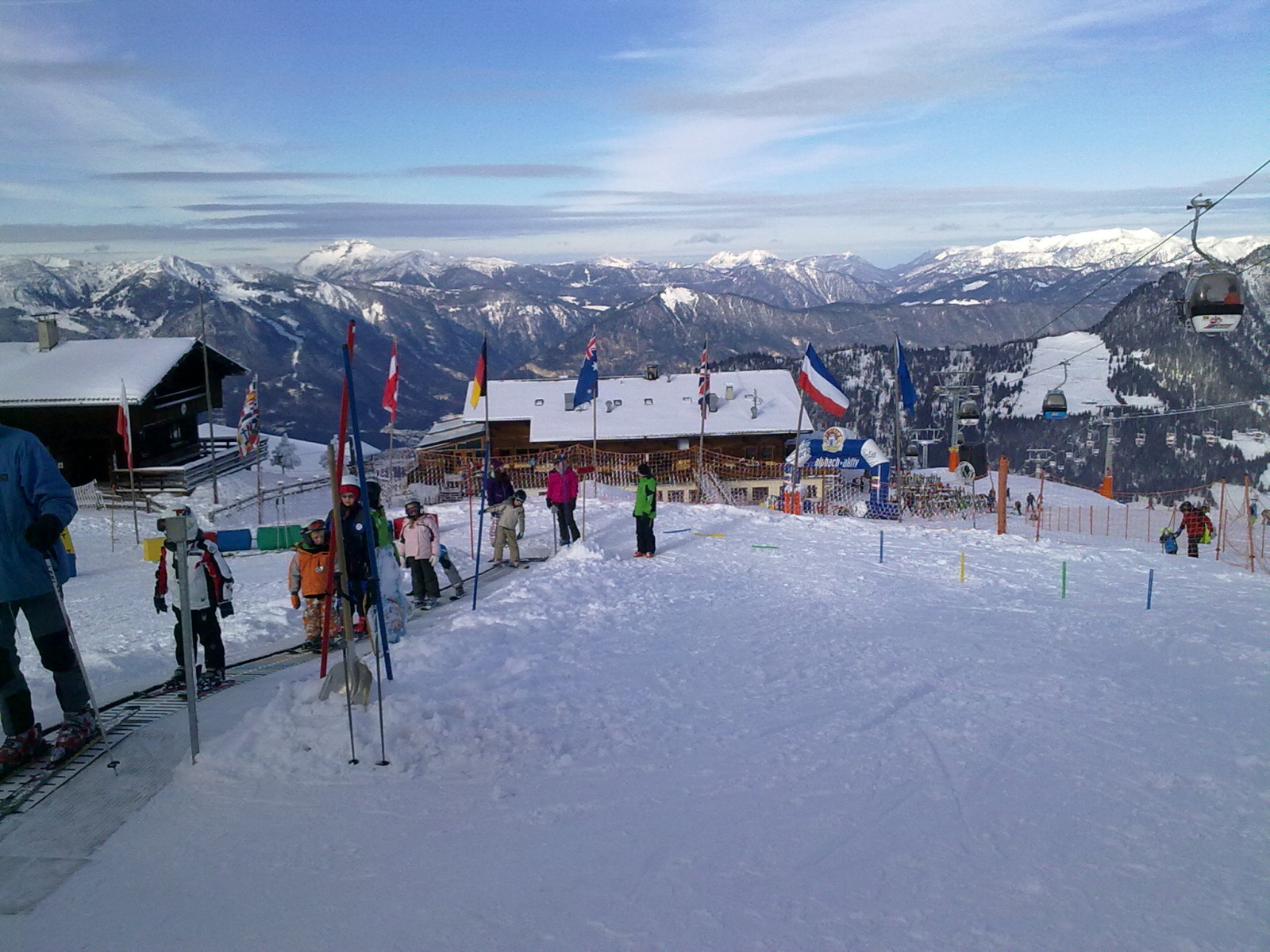 český instruktor lyžování v zahraničí - lyžařská školička v Alpbach